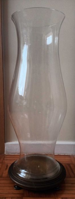 Campanula/Redoma antiga em vidro