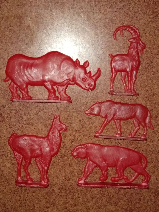 Игрушки СССР.  Животные.