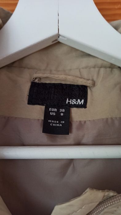 Kurtka wiatrówka/deszczówka H&M, roz. 38