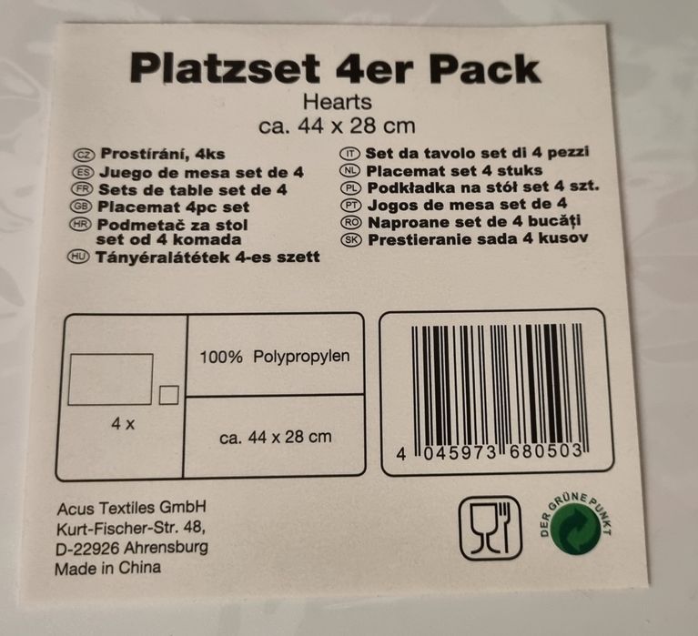 zestaw obraz szklany truskawki i podkładki babeczki