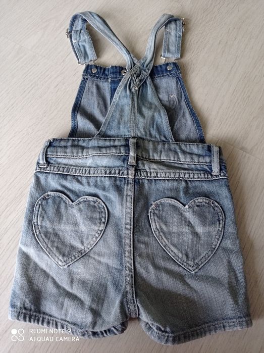 Dżinsowe ogrodniczki H&M