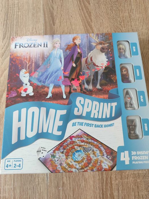 Home sprint Frozen II, gra planszowa 4+