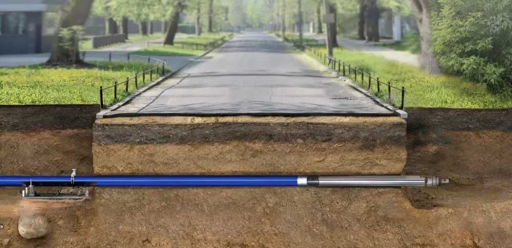 wbijanie rur stalowych, kret, rury osłonowe, przeciski kret
