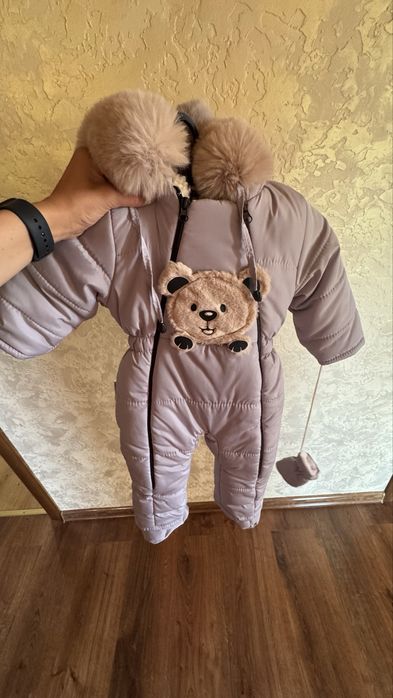 Дитячий  зимовий комбінезон ,новий