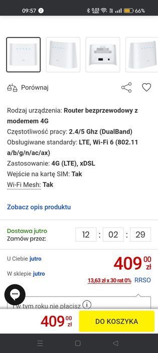 Router TCL Linkhub 2.4 G & 5G
