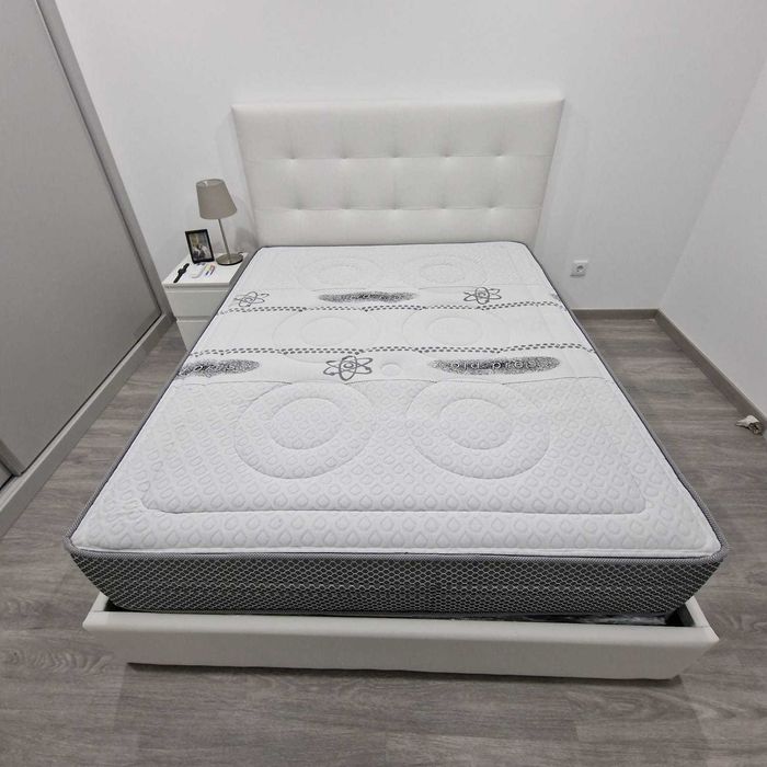 Camas de Casal Estofadas de Luxo 199€ Disp. em Várias Cores! 190x140m!