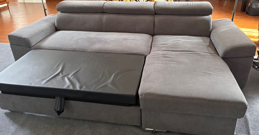 Chaise longue e sofá de 3 lugares