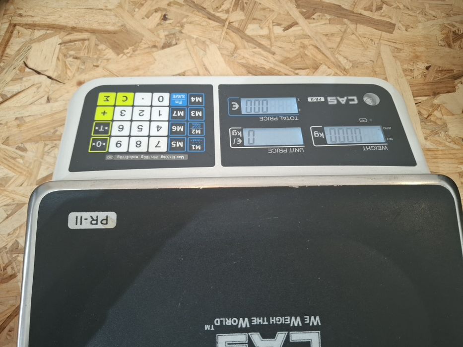 Balança CAS PRI II 30kg Semi-Nova – Excelente Estado