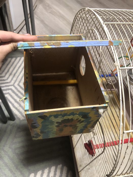 Клетка для попугая б/у