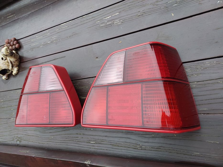 Lampy golf ii 2 Jetta fake FIFFT RED tuning