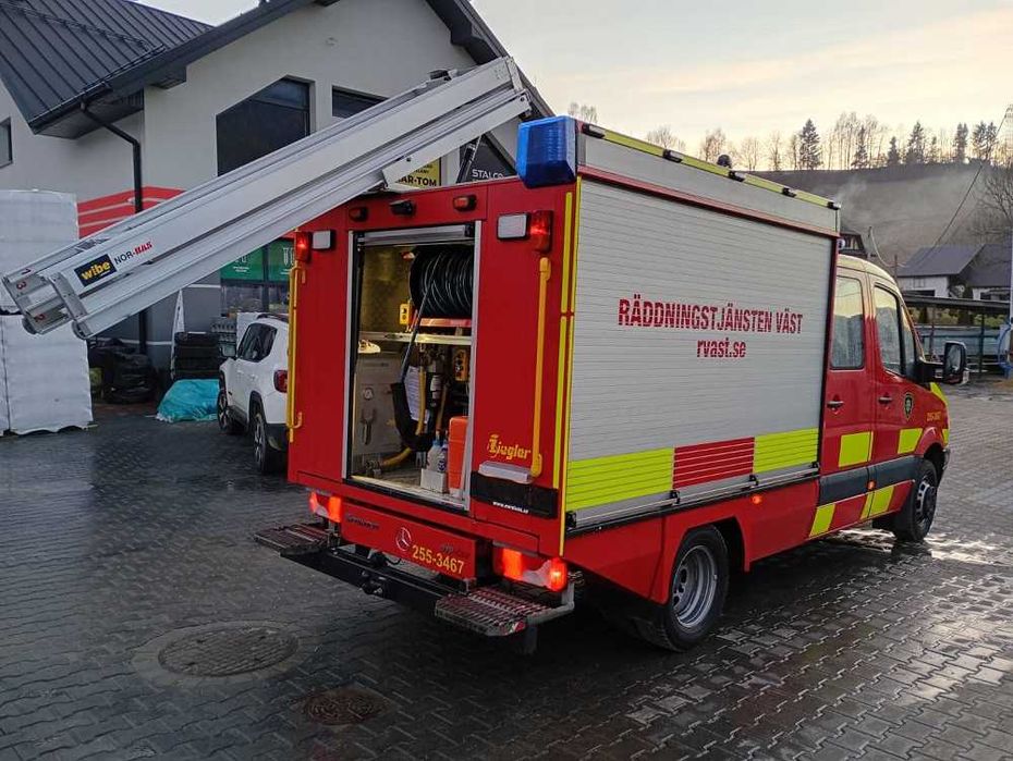 Mercedes Sprinter 3.0 V6 Strażacki | ZIEGLER | System COBRA (PTO) | 40 tys. km