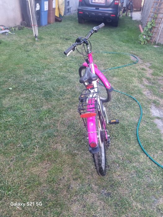 Rower B'twin Nature Poply 500 w rozmiarze 24 cale.