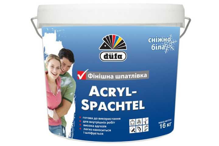 Шпатлевка Dufa Acryl Spachtel 16 кг