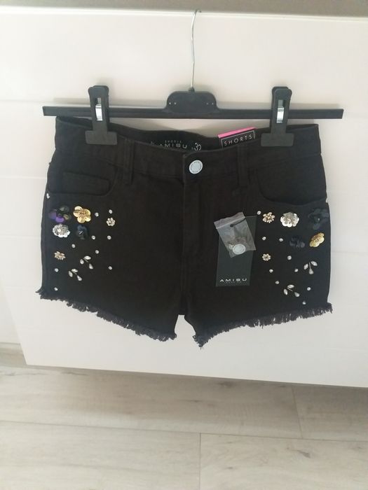 Nowe spodenki wysoki stan xxs