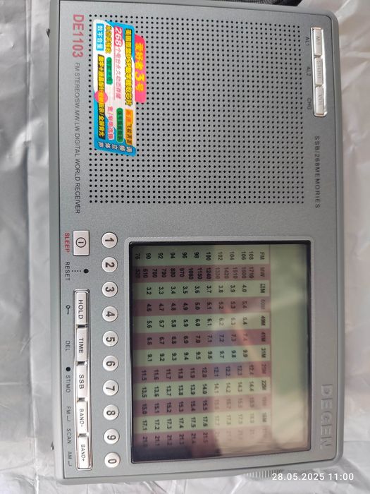 Всеволновый радиоприемник DEGEN DE 1103.НОВЫЙ !