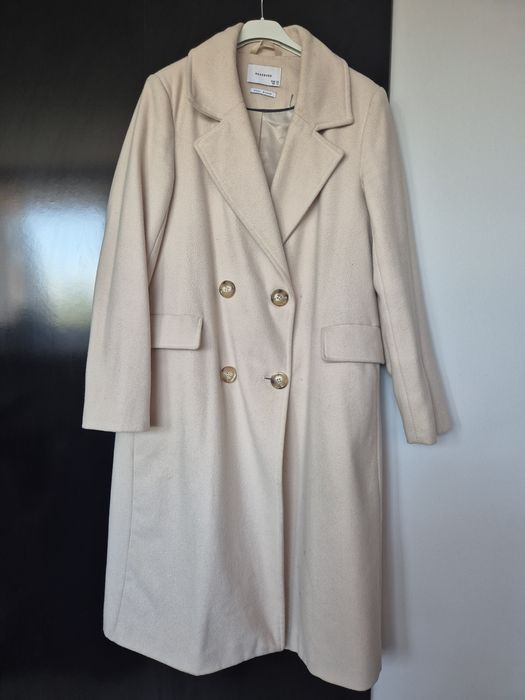 Reserved / płaszczyk / wełna