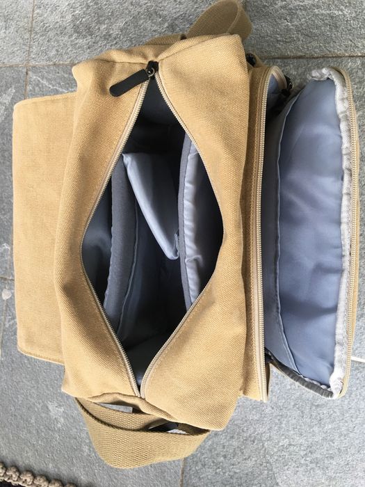 mala/bolsa multiuso com divisórias