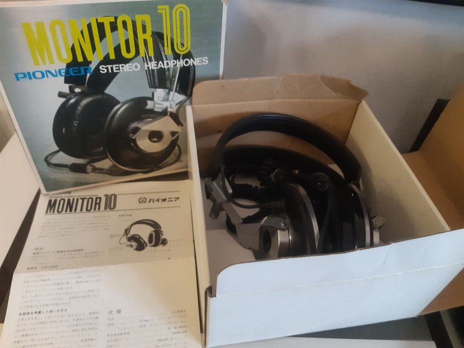 Słuchawki nauszne PIONEER MONITOR 10 Audiofilskie super stan