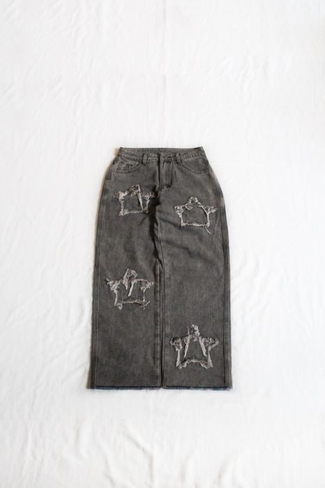 Джинси jaded London style широкі y2k сірі washed