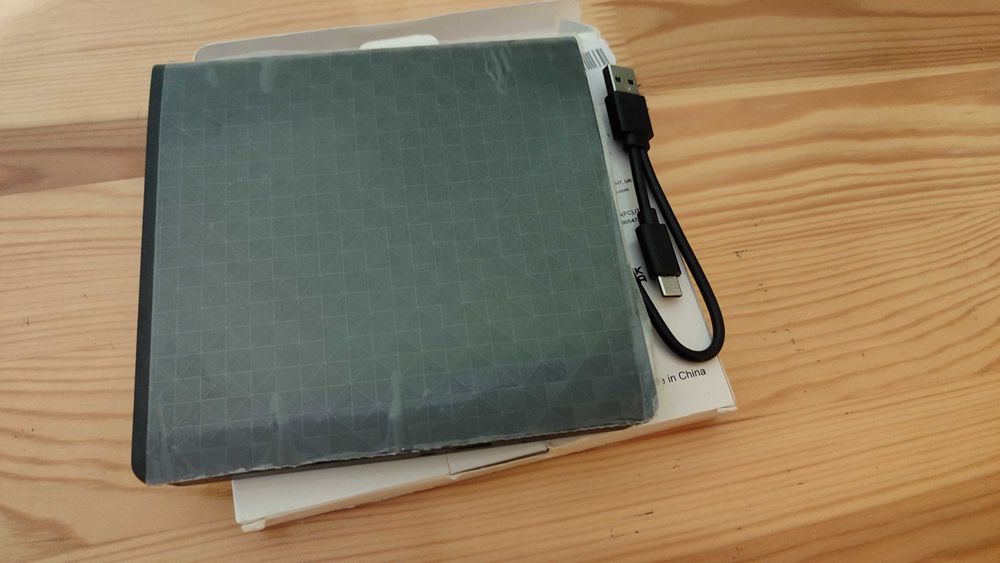 Портативний дисковод (зовнішній DVD CD привод)