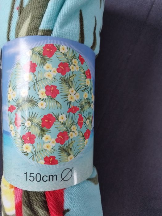 Ręcznik plażowy okrągły