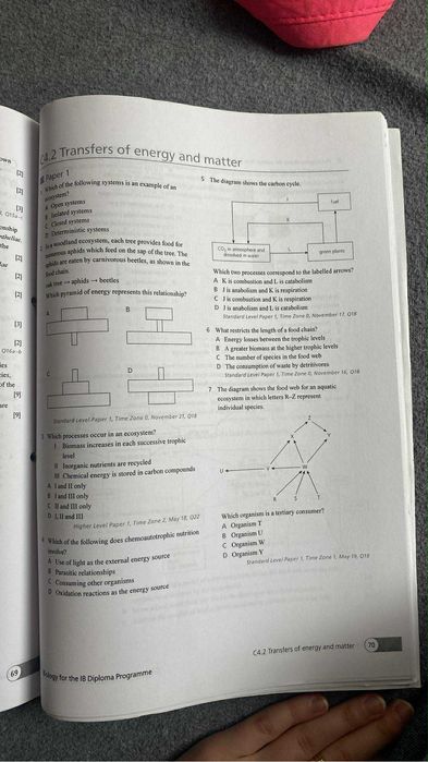 Ćwiczenia IB Biology and Chemistry, Zadania do matury IB, Link do dysk