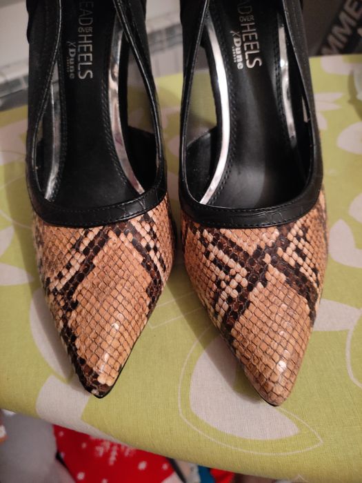 Szpilki wężowe 37 NOWE!