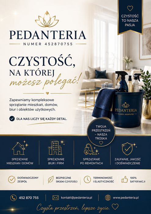Sprzątanie mieszkań apartamentów biur