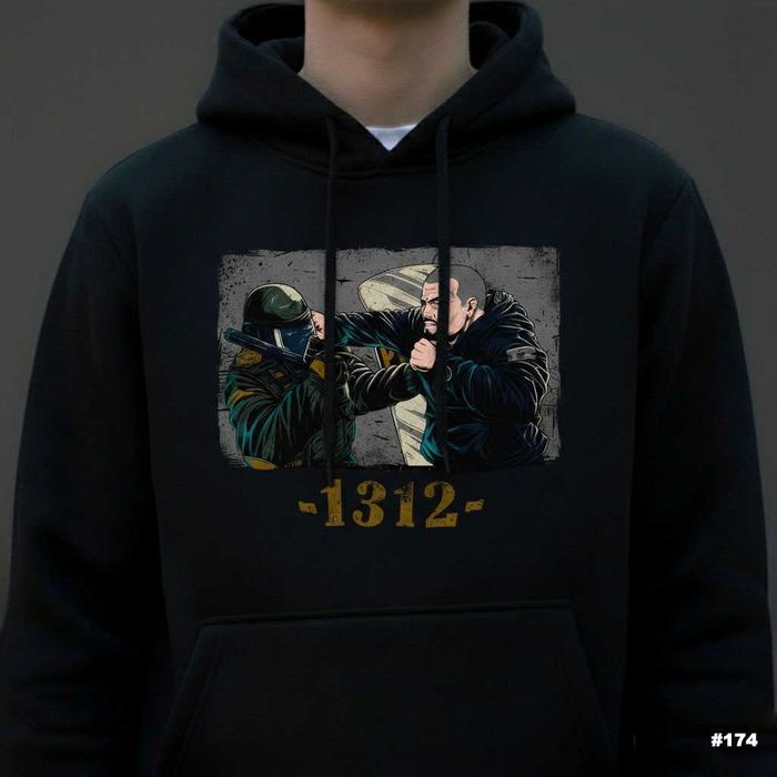 XS S M L XL XXL — Нове Худі Weekend Offender 1312 — Кофта Викенд Оффендер — Большой Принт
