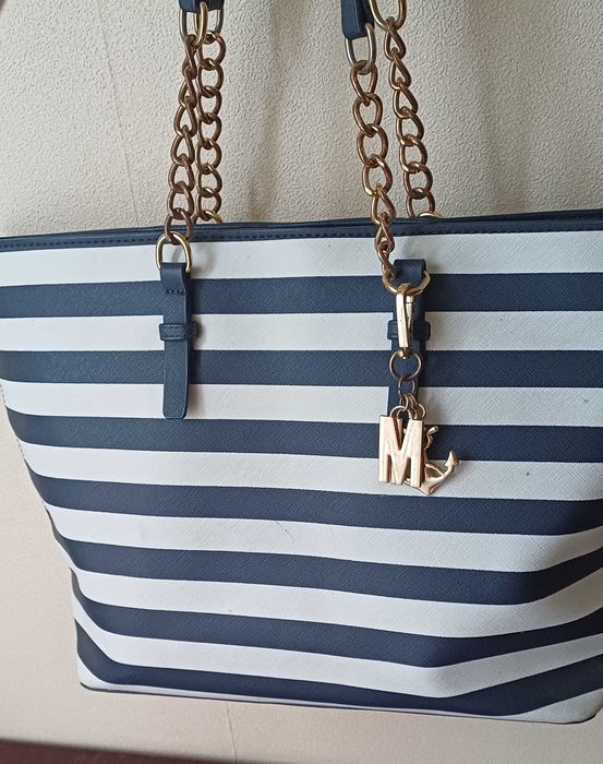 Сумка-шопер в морському стилі