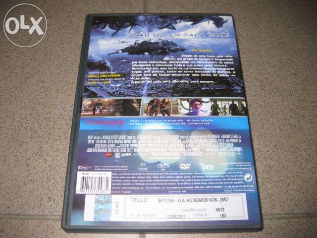 DVD "Skyline- O Alvo Somos Nós"