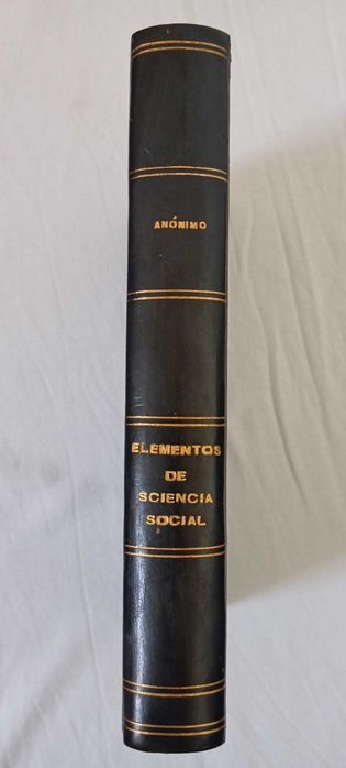 Livro Elementos De Sciencia Social Ou Religião Physica, Sexual 1896