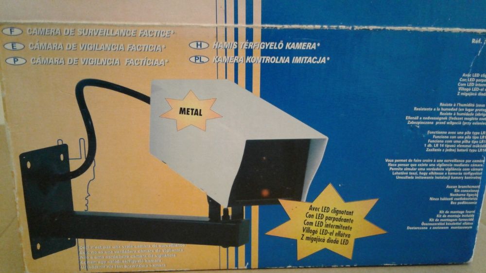 Simulador de câmara de videovigilância.