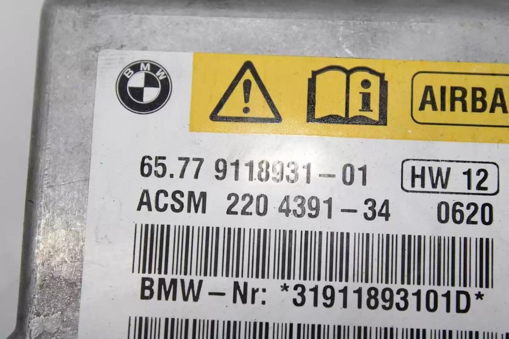 CENTRALINA AIRBAG BMW 5 2006 -6577911893101