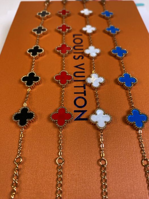 Браслет клевер van cleef & arpels 1:1