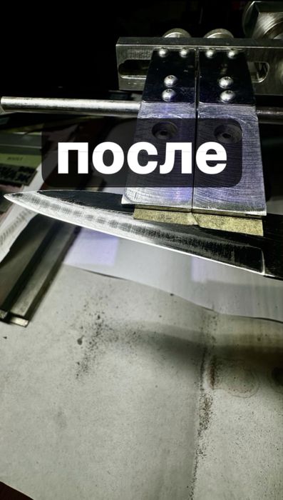 заточка ручная ножей