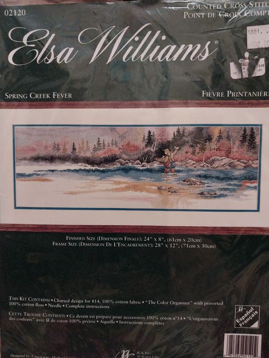 Набір для вишивання Spring Creek Fever,  Elsa Williamc,art. 02120
