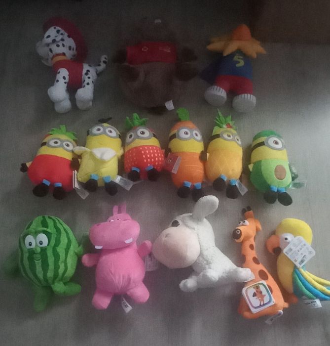 Peluches a 5€ unidade