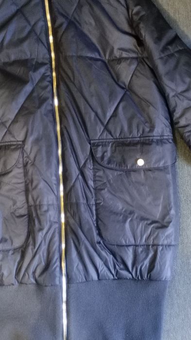 Kurtka zimowa grafitowa