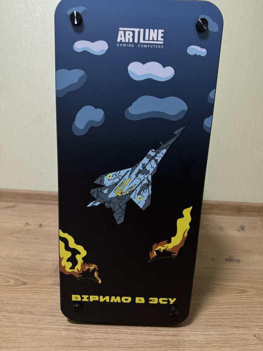 Корпус к компьютеру  QUBE A4 Gray Patriot