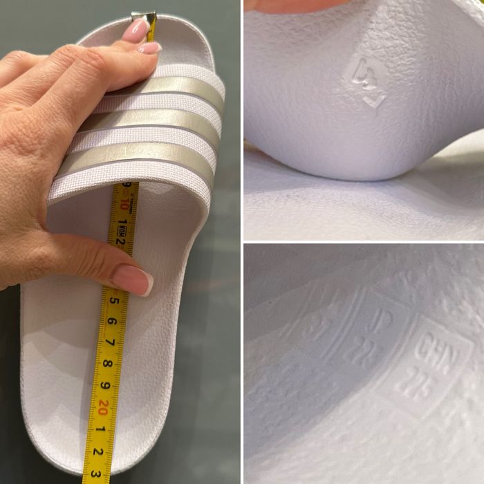 ‼️ шльопанці тапочки Adilette Agua аквашузи 35 35,5 р Adidas шльопки