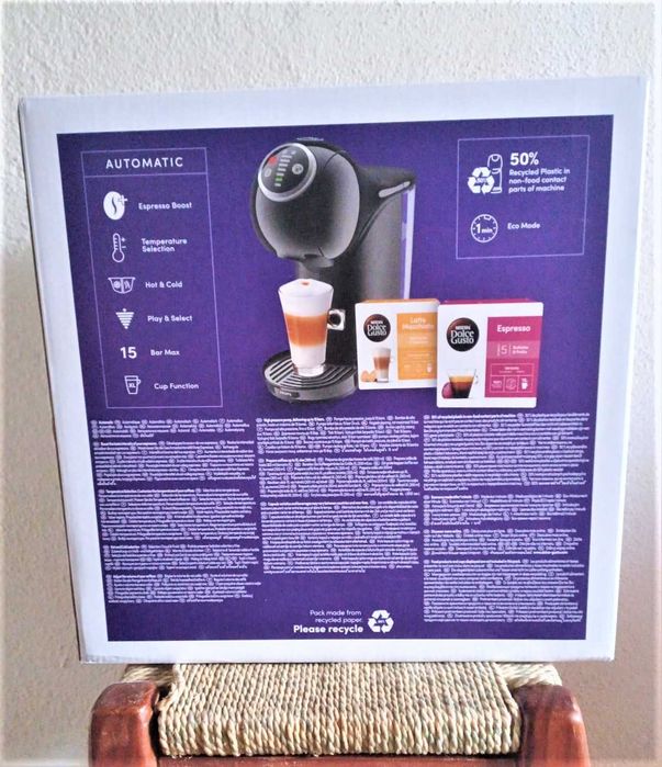 Krups Dolce Gusto Genio S Plus Automática – Nova e Selada