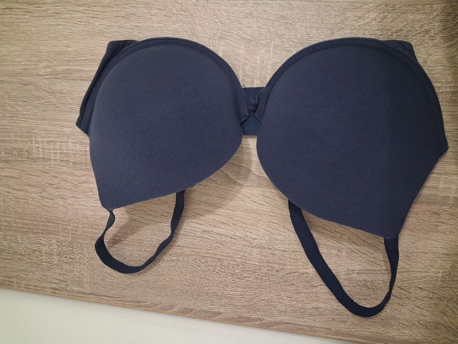 Темно_синій бюстгальтер 40DD/E