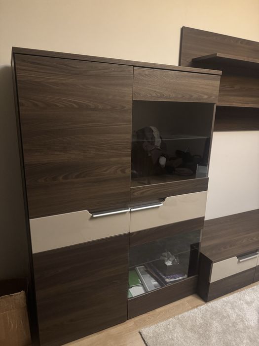 Meblościanka szafa rtv półka