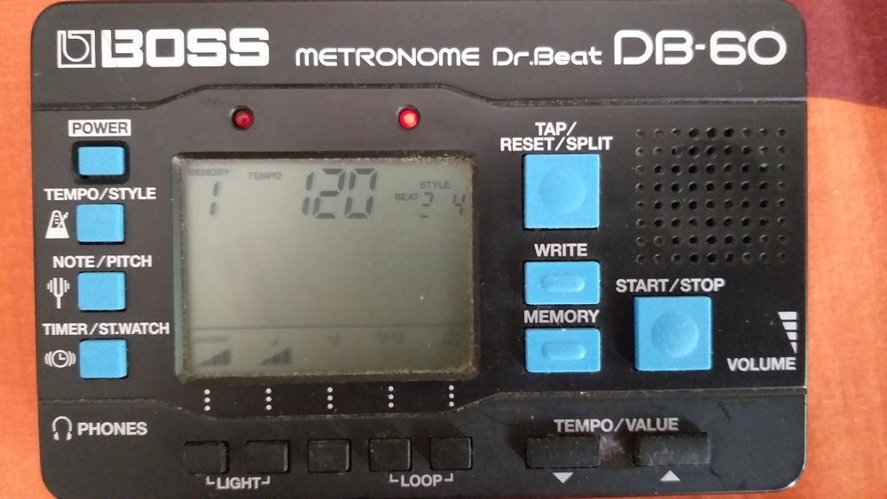 Metrónomo Digital Boss DB-60 Dr. Beat64584501965699121