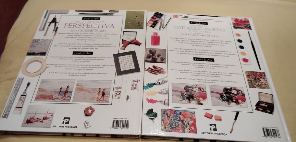 Livros Coleção Escola de Arte Novos