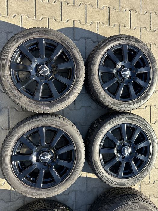 6jx15 et35 5x100 czarne vw seat audi