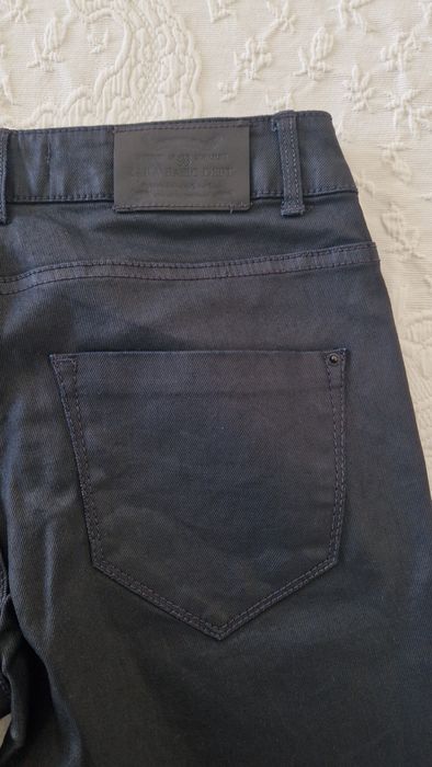 Calças Zara pretas skinny, tamanho 36 novas