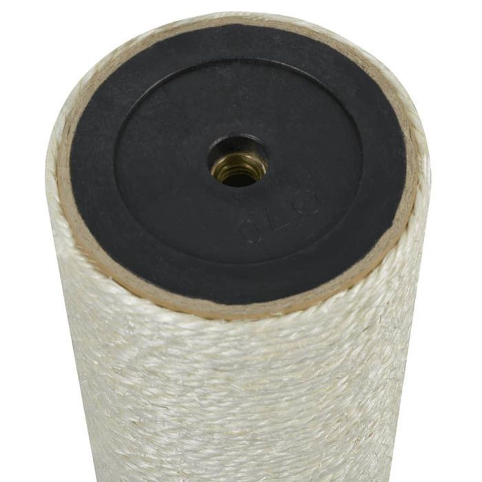 Vidaxl Drapak Dla Kota 8X60 Cm, 10 Mm, Beżowy