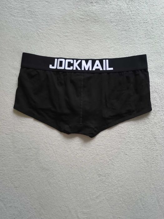 Nowe bokserki Jockmail - rozmiar XL, czarne